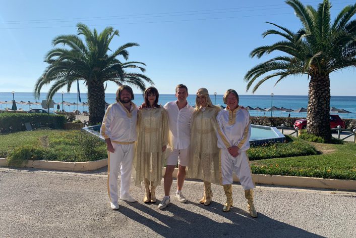 ABBA Mania на частном празднике в Греции букинг-агентом